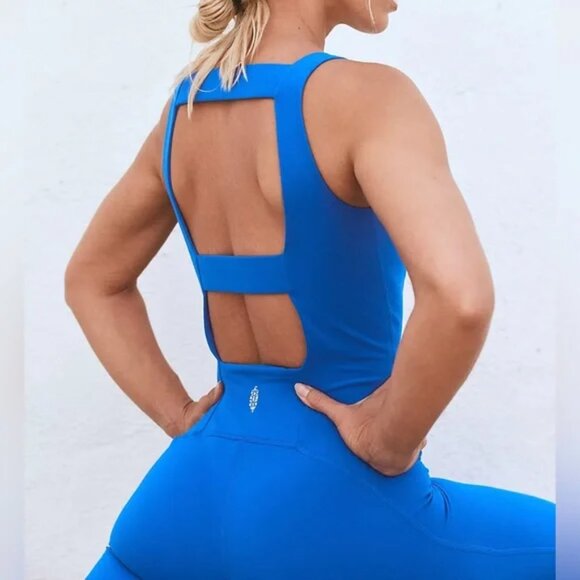 NWOT💙Free People Movement Never Better One-Piece Electric Cobalt - Picture 2 of 8